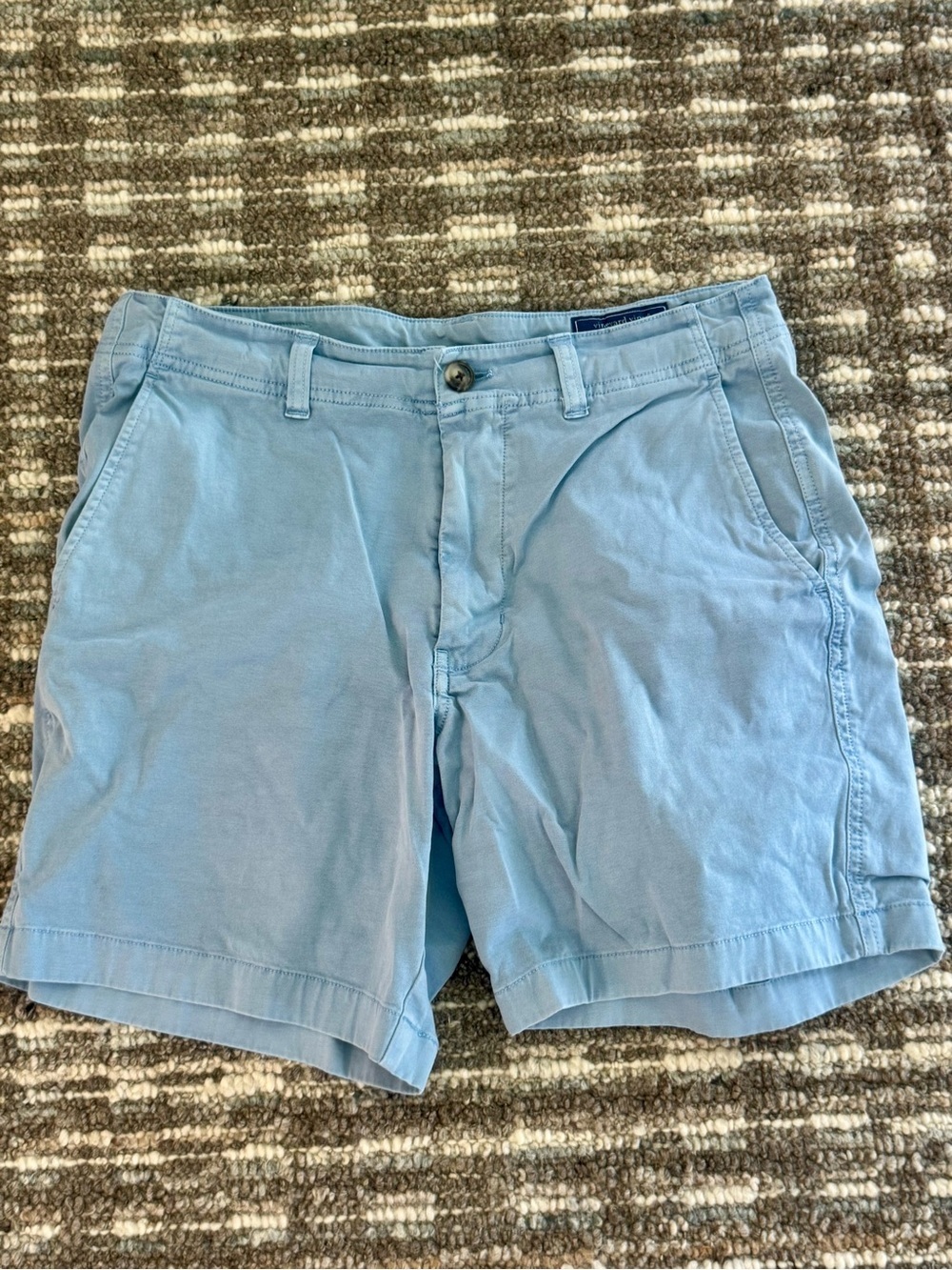 Vineyard Vines Men's Chino Shorts Light Blue Size 30